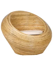 Gartensessel MAIORI Rattan Naturfarben_928256