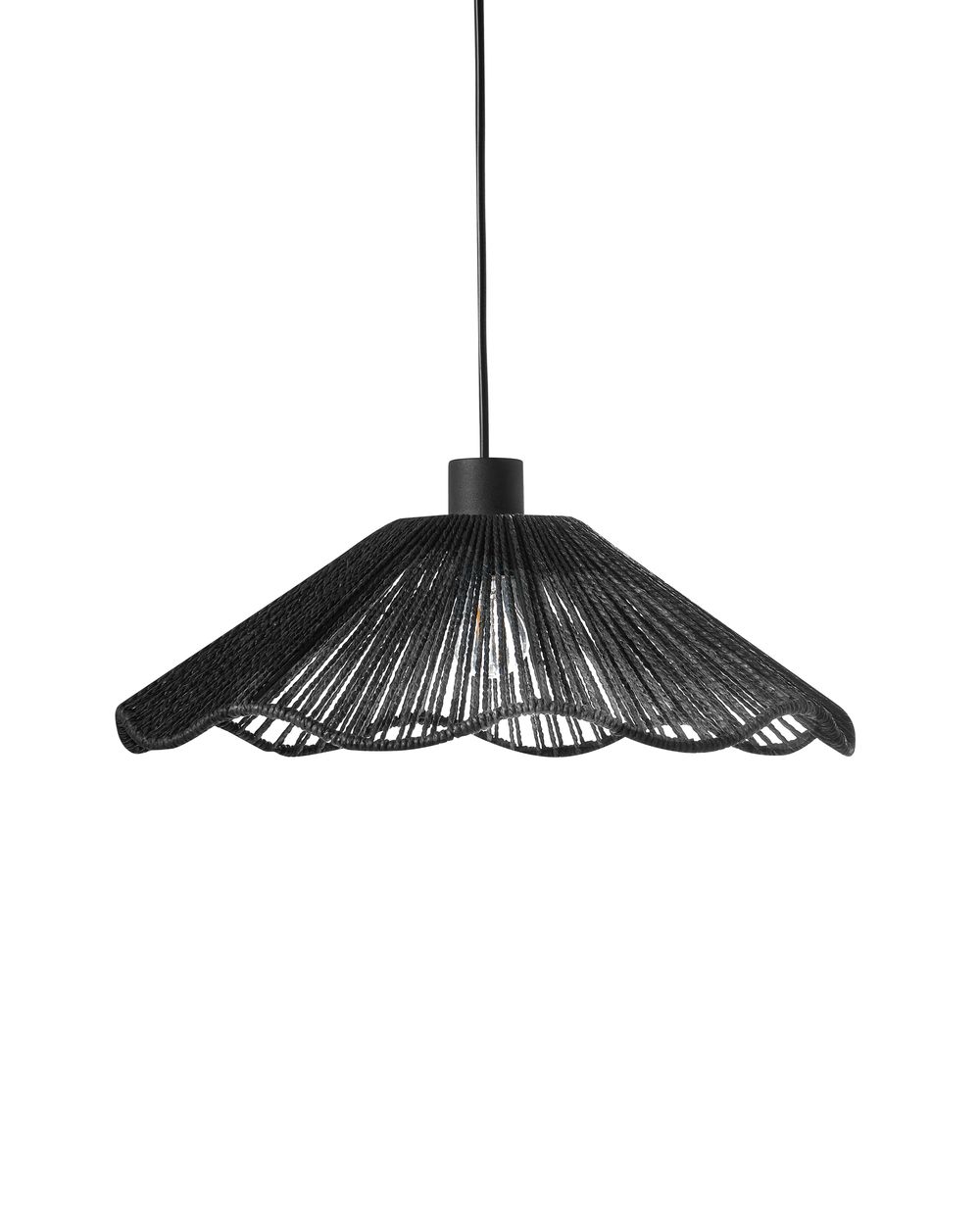Pendant Lamp MIGORI Paper Black
