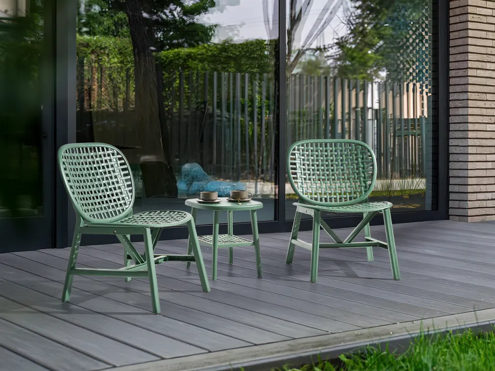 Bistro Set SICELLE Grün