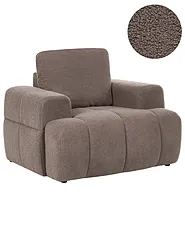 Fauteuil NARILLA Bouclé Taupe_1161485