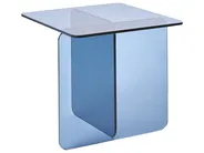 Side Table AMISK Tempered Glass Blue_1032614