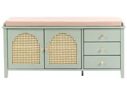 Schuhbank mit Stauraum BENDIGO Mintgrün_1022375