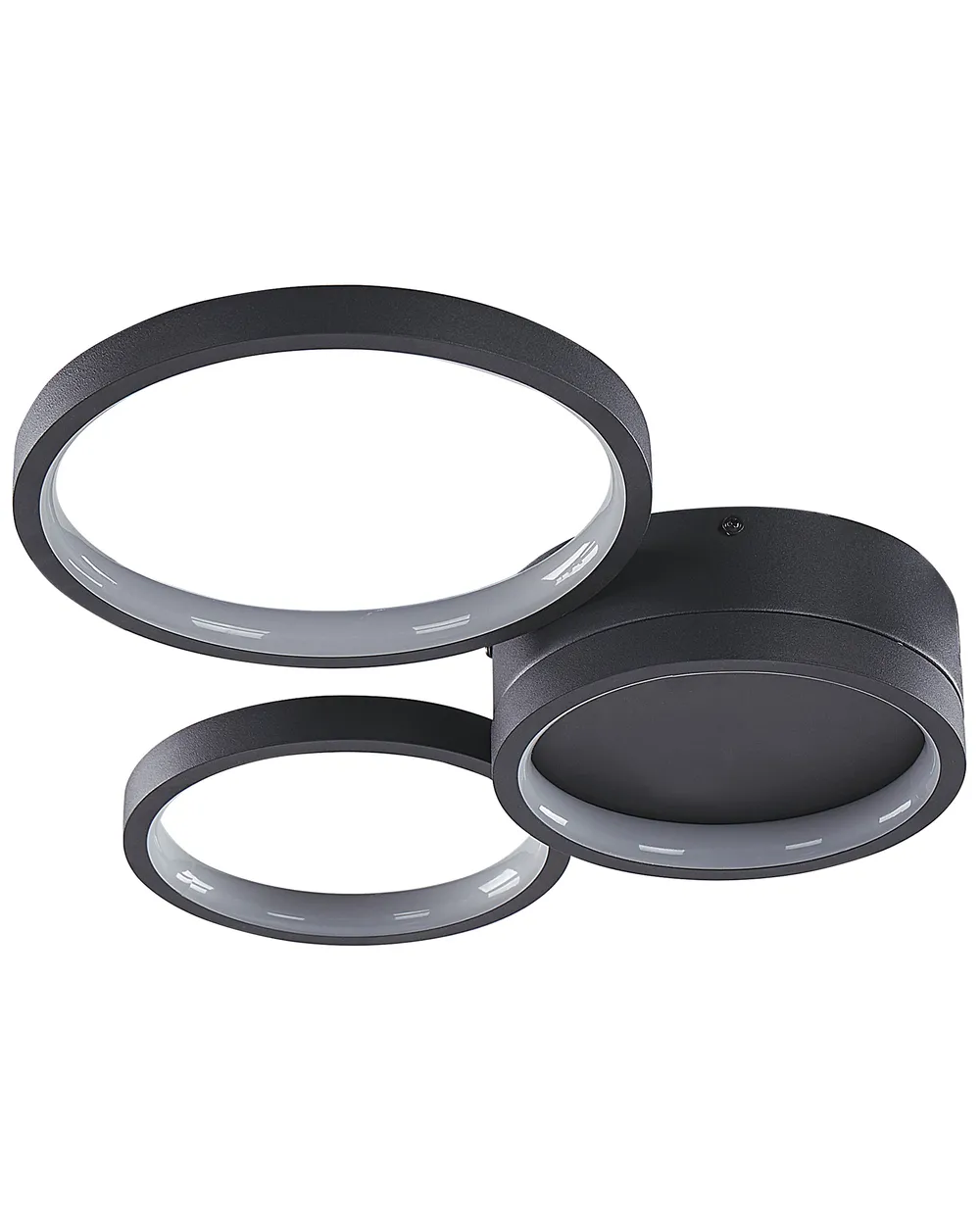 LED Deckenlampe AGNAT Metall Schwarz