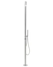 Freestanding Outdoor Shower BELIZON Silver_1078953