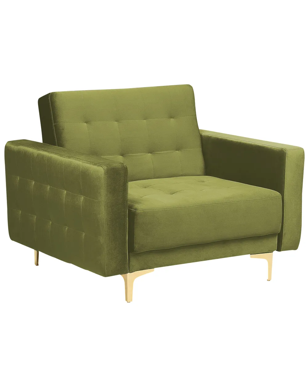 Fauteuil ABERDEEN Fluweel Groen