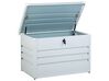 Aufbewahrungsbox CEBROSA 100 cm 62 cm Metall Hellgrau