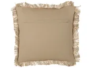 Dekokissen 2er Set CIRSIUM 45 x 45 cm Jute Beige Streifenmuster_887605