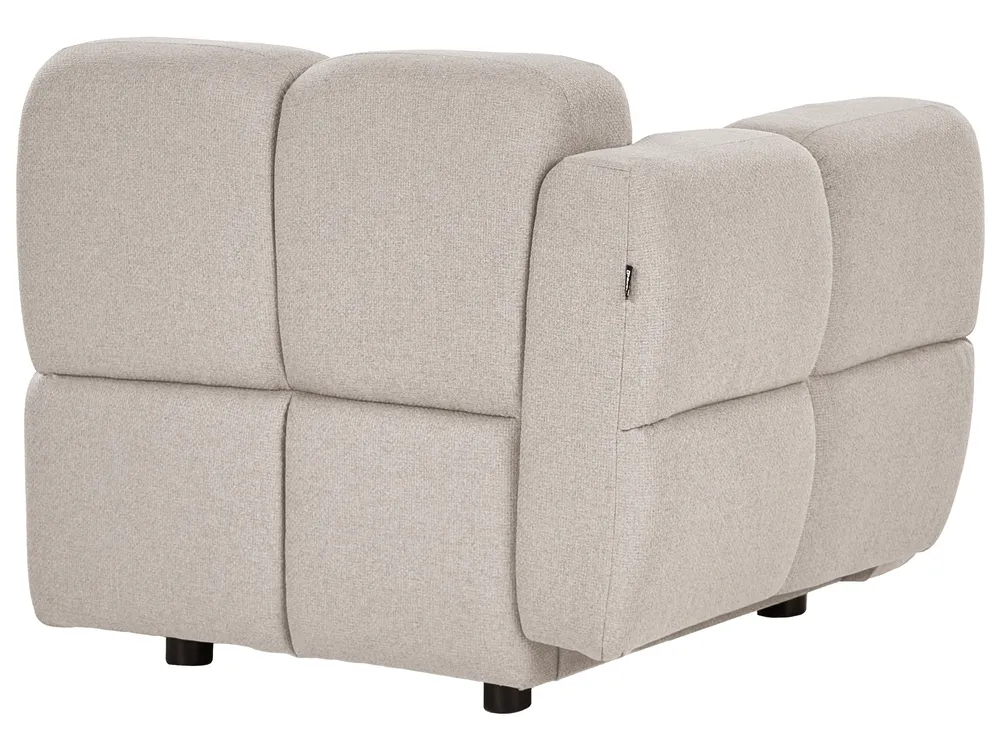 Modulsofa 2-Sitzer MAKSABERG Stoff Beige_1135149