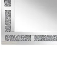 Wall Mirror AVRILLE 60 cm 90 cm Silver_773195