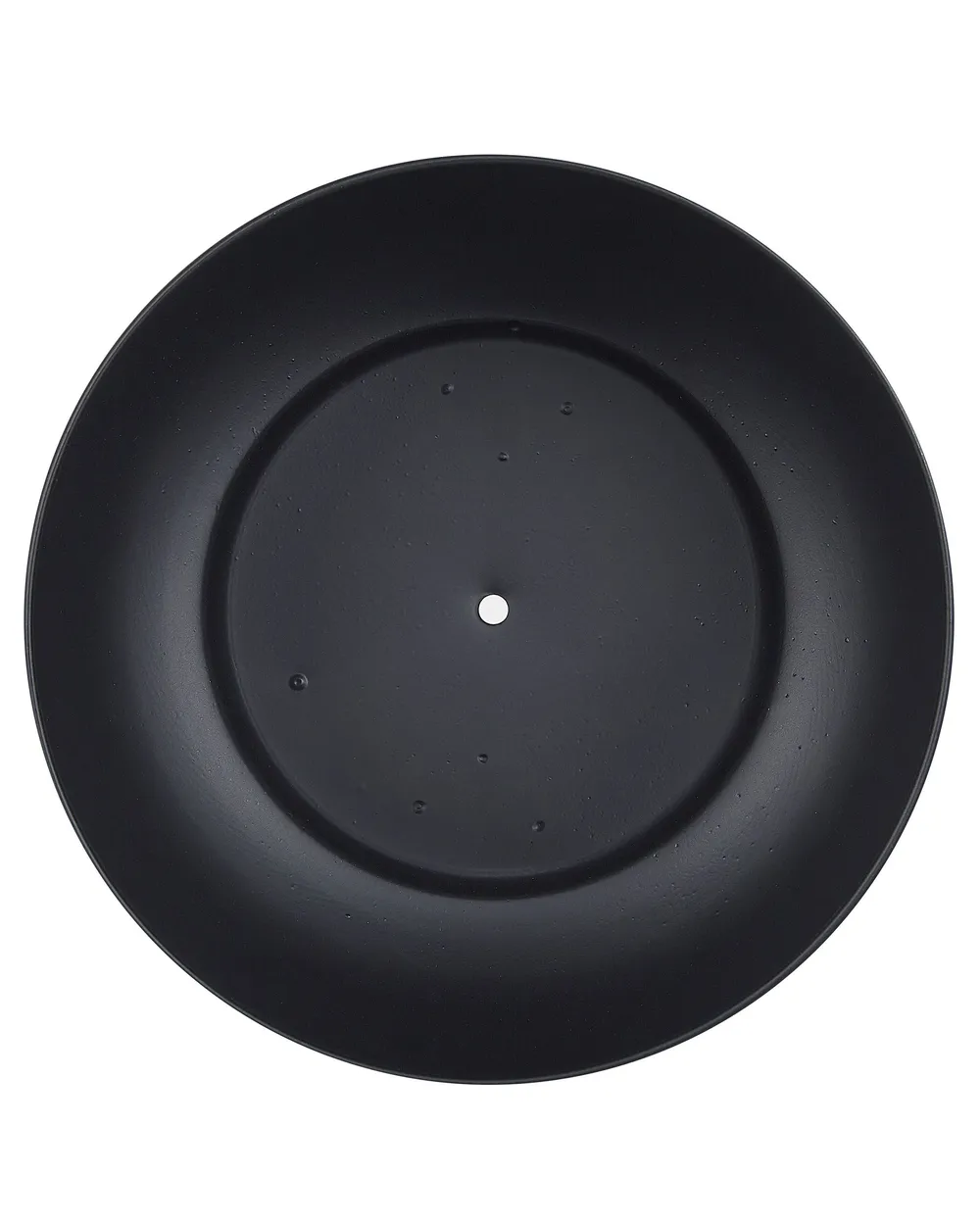Blumentopf mit Beinen AGROS 30 cm Metall Schwarz_804783