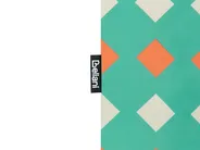 Set of 3 Outdoor Cushions CANNA Geometric Pattern 30 x 50 cm 45 x 45 cm Multicolour_1124854
