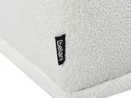 Ecksofa 3-Sitzer HOLT Bouclé Weiß linksseitig_959497