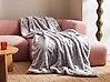 Kuscheldecke CHAAB 150 x 200 cm Hellgrau