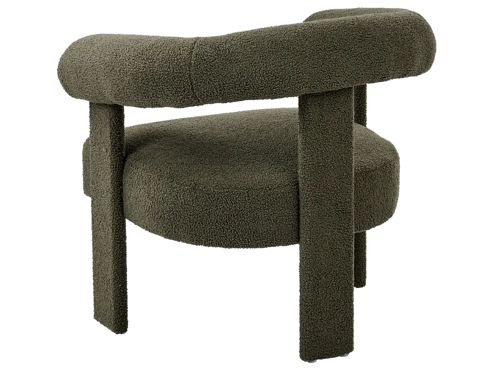 Sofa Set ILBRO Bouclé Dunkelgrün_1059181