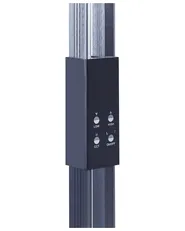 LED Floor Lamp AQUARIUS with Dimmer Metal Dark Grey_855354