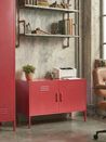Büroschrank URIA Metall Rot