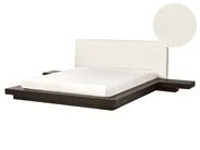 Waterbed Boucle ZEN 160 x 200 cm (EU King Size) Dark Ash Wood_931455