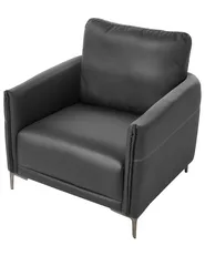 Sessel CILENS Stoff Schwarz_1120328
