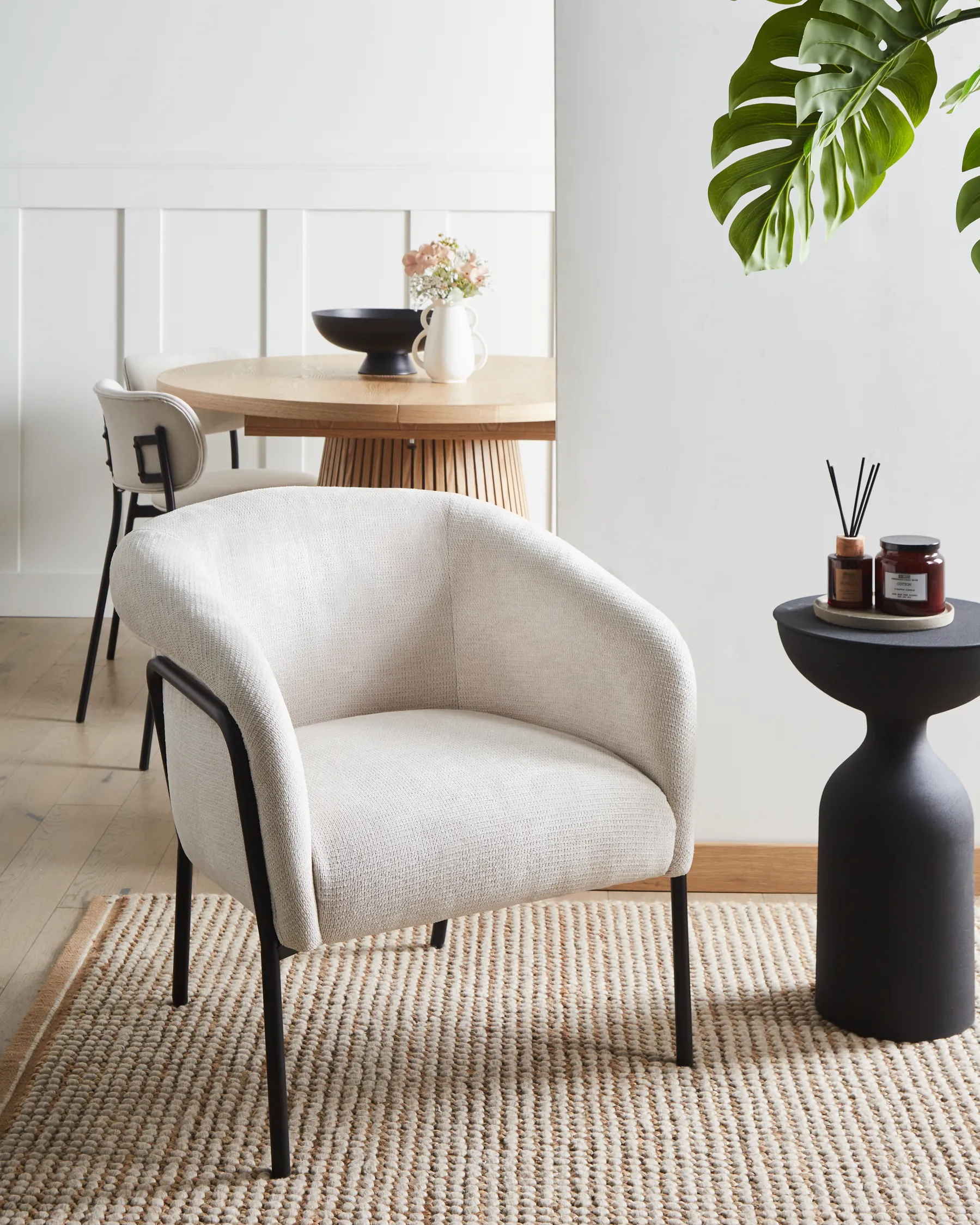 Sessel KROSSEN Stoff Hellbeige_991670