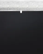 Wandspiegel CAVAN 65 cm 65 cm Metall Silber_741154