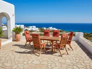 Outdoor Sitzkissen 6er Set JAVA/AMANTEA PREMIUM 50 x 71 cm Rot_993198