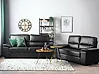Sofa Set 5-Sitzer VOGAR Kunstleder Schwarz