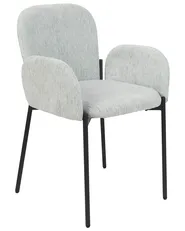Set of 2 Dining Chairs ALBEE Mint Green_908198