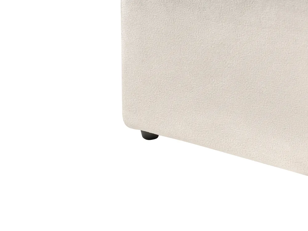 Ottoman Bed DREUX Velvet Light Beige 140 x 200 cm (EU Double)_1012262