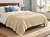 Tagesdecke ILEN Baumwolle 150 x 200 cm Beige