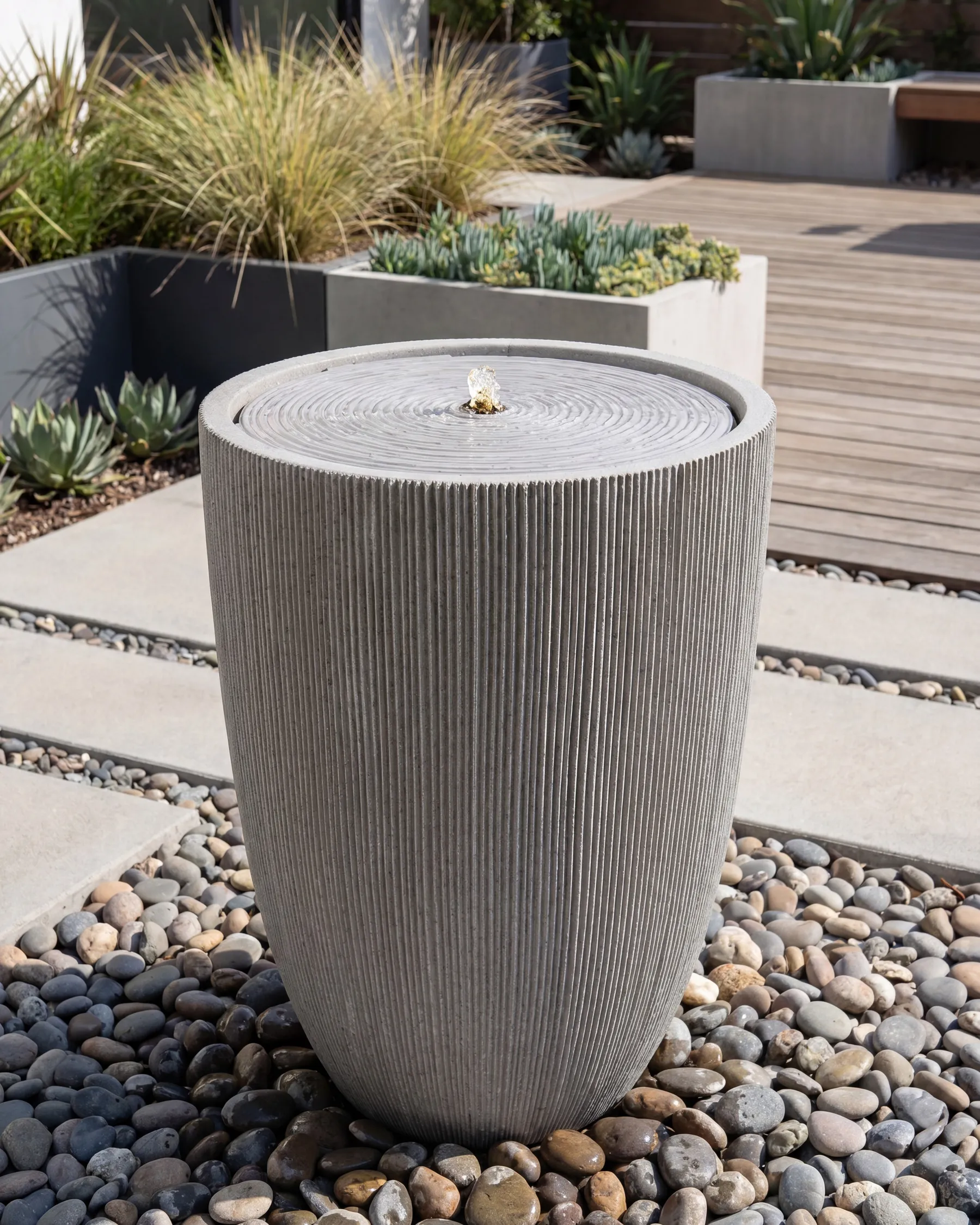 Gartenbrunnen NERO Grau_1081526