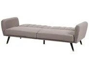 Schlafsofa 3-Sitzer VIMMERBY Stoff Hellbraun_900057