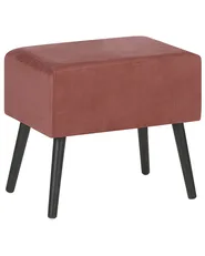 Nachttisch mit 1 Schublade EUROSTAR Cord Rosa_773664