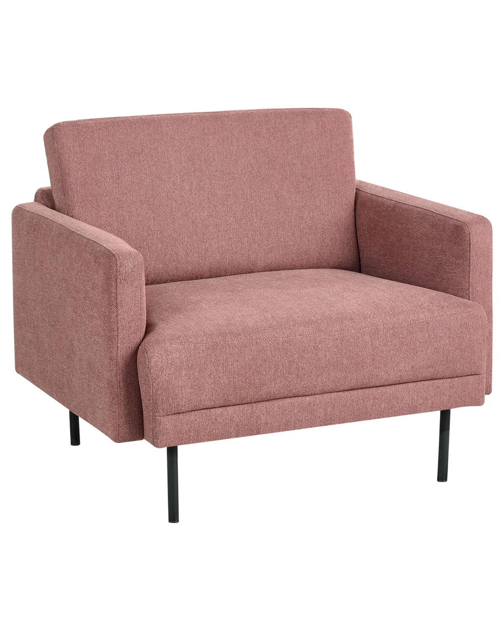 Sessel BREDA Stoff Rosa