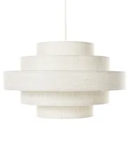 Hanglamp EREBATO Linnen Gebroken wit_955656