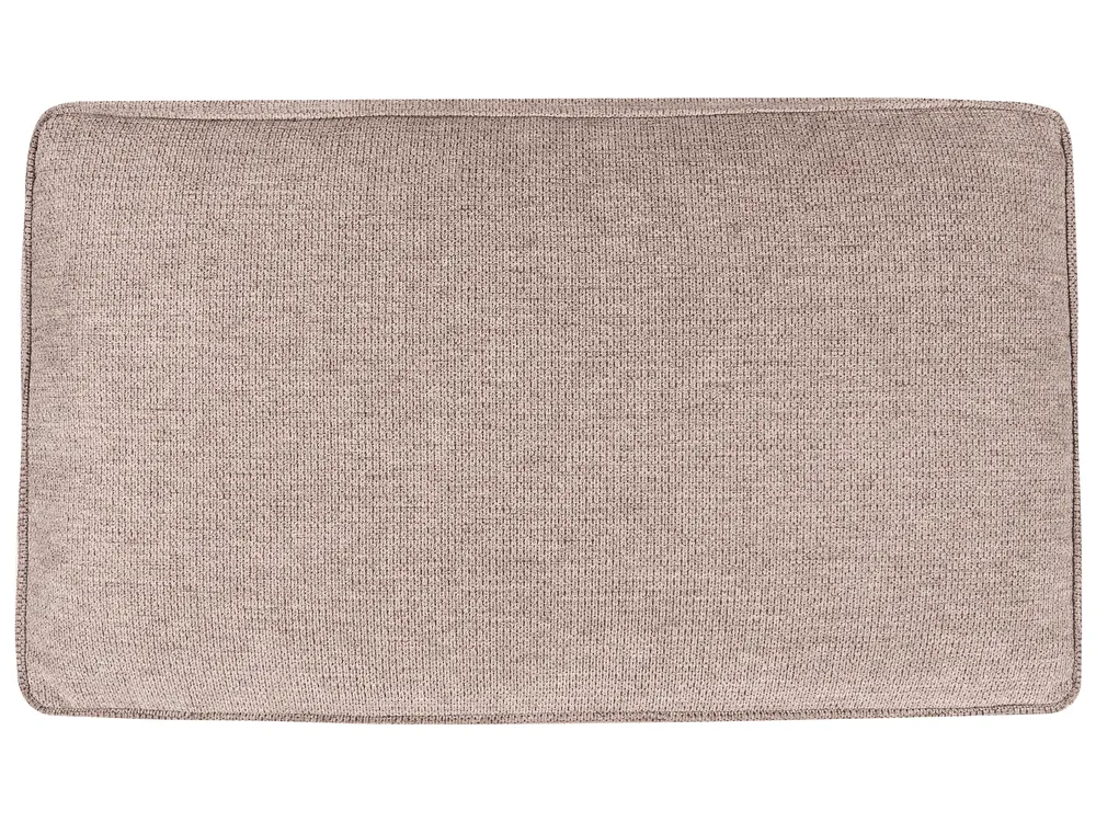 U-förmiges Schlafsofa 4-Sitzer VATNE mit Stauraum Stoff Taupe_950519