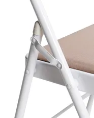 Klappstuhl 4er Set SPARKS Beige / Weiß_938625