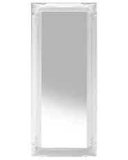 Wandspiegel VARS 51 cm 141 cm Weiß_803377