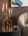 Candle Holder PORRTELA 50 cm Metal Gold