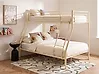 Hochbett Metall CHADURIE 90/120 x 200 cm Beige