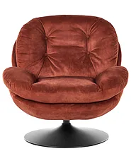 Drehsessel NOLVIK Samtstoff Goldbraun_1156210