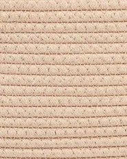 Aufbewahrungskorb 2er Set GISSAR Baumwolle Hellbeige_849646