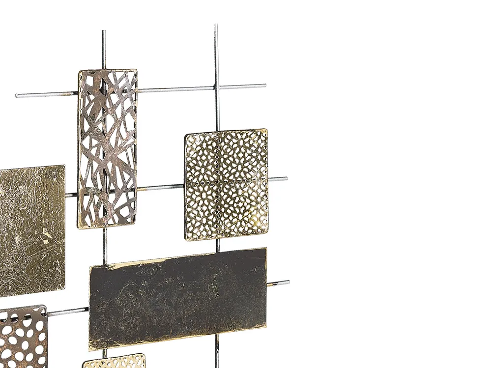 Wall Decor ASTATINE Metal 50 cm Gold_791891