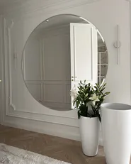 Blumenkübel TSERIA 40 cm Weiß_883419