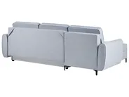Corner Sofa Bed 3 Seater SIMRIS with Storage Fabric Light Blue Right Hand_950978