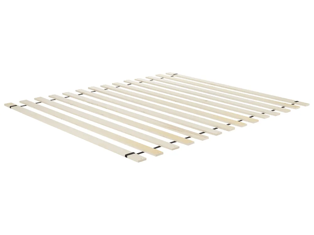Bett mit Lattenrost Stoff AMBASSADOR 160 x 200 cm Dunkelgrau_926864