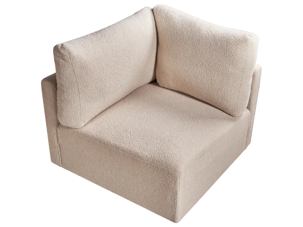 Corner Seat MESNALI Boucle Beige_1046513