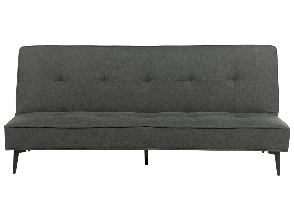 Schlafsofa 3-Sitzer ESSVIK Stoff Dunkelgrau