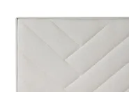 Divan Bed with Storage ESQUIRE Fabric Off-White 160 x 200 cm (EU King Size)_1016119