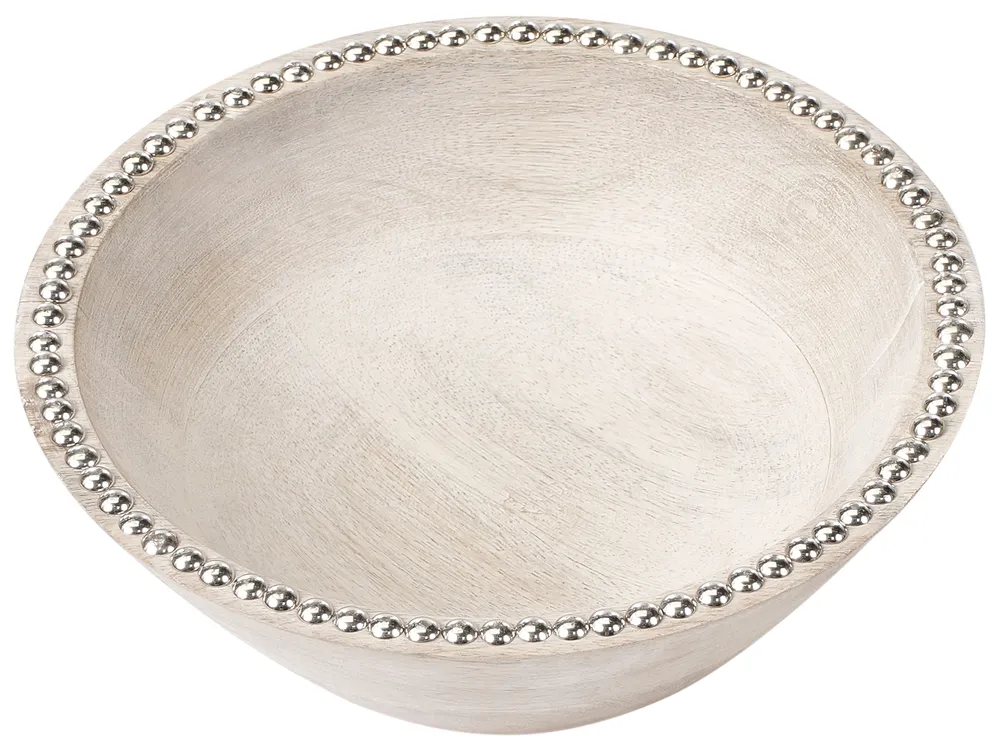 Dekoschalen 2er Set LUXOR Mangoholz Hellbraun_1003873