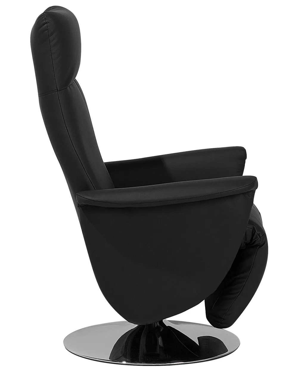 Relaxfauteuil PRIME inclusief voetensteun Kunstleer Zwart_709142